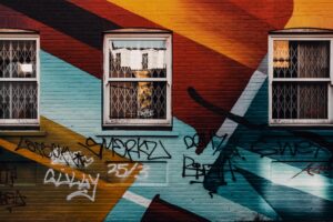 rágógumi mozaik – különös alkotások a járdán